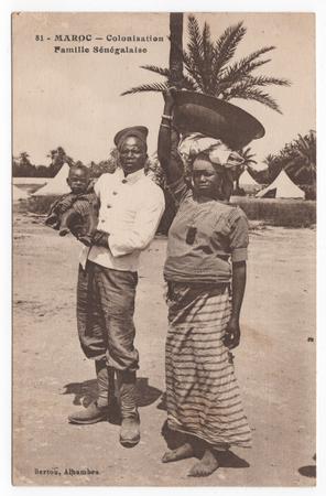 eine senegalesische Familie