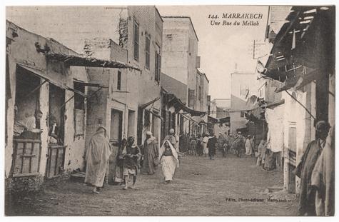 Eine Straße in der Mellah