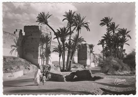 Landschaft und Szenen von Marokko