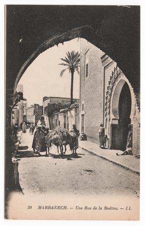 Eine Straße in der Medina